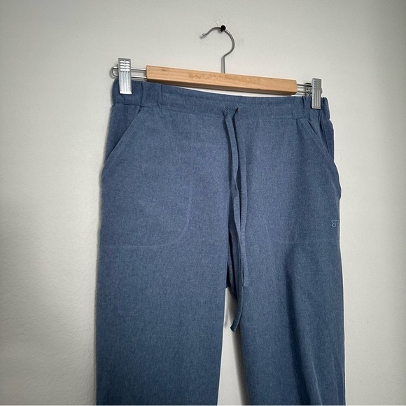 Albion Jetsetters Jogger Pants Ankle Zip Detail Heather Blue
Size XXS Women's - Picture 3 of 11